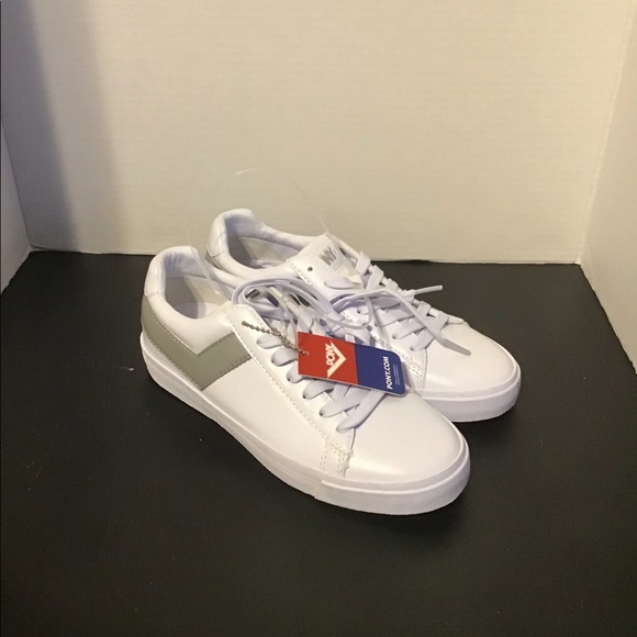 Pony Women’s White and Gray Sneakers (NWT) - Picture 7 of 12